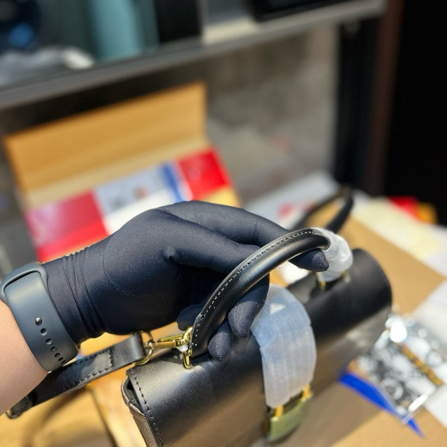 لويس فيتون حقبية locky BB