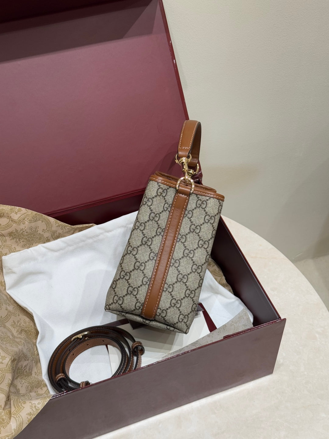 حقيبة غوتشي باكيت إمبليم جي جي ميني